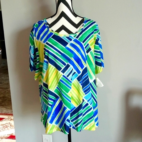 Alfred Dunner 3X Top - Picture 3 of 7